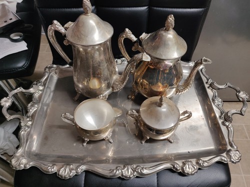 Vintage piece silver - vintage, 5-piece