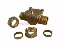 GENUINE ! HONEYWELL 2 PORT MOTORISED 22MM ZONE / DIVERTER VALVE BODY V4043H1056