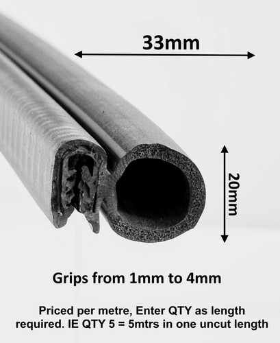 Jumbo car door rubber - jumbo, edge