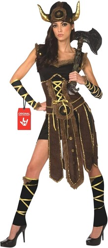 Women viking costume - costume, hat