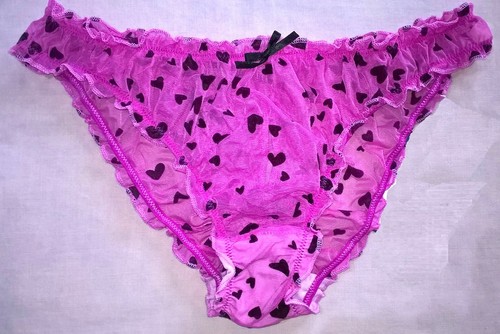 Sexy sheer pink frilly - sexy,