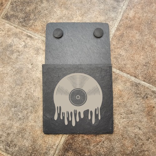 Melting vinyl record - vinyl,