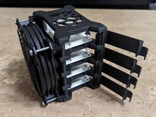Rasberry Pi Server Fan Case for Cluster / Stack | Fits 4 & 5