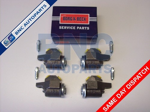 Front wheel cylinder set - of, 4