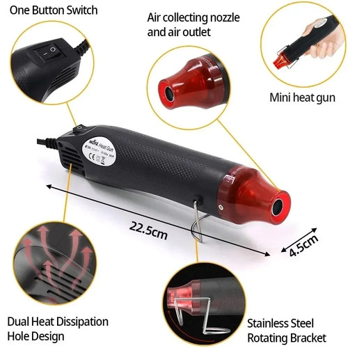 300w mini hot - gun, handheld