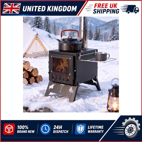Foldable outdoor wood stove - foldable,