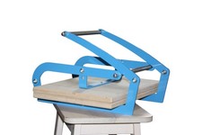 A3 lino relief lever printing