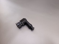 Silicone spark plug connector