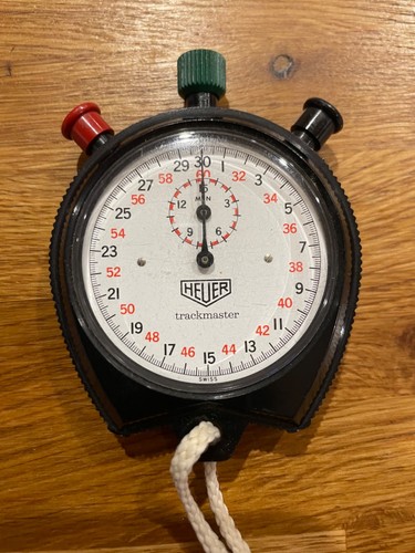 Vintage heuer trackmaster - vintage,