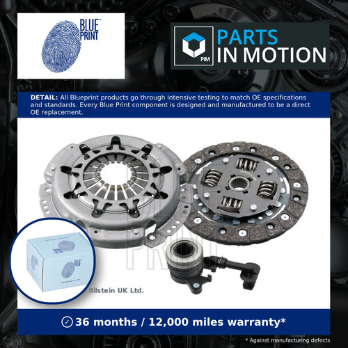 Clutch kit 3pc - kit,
