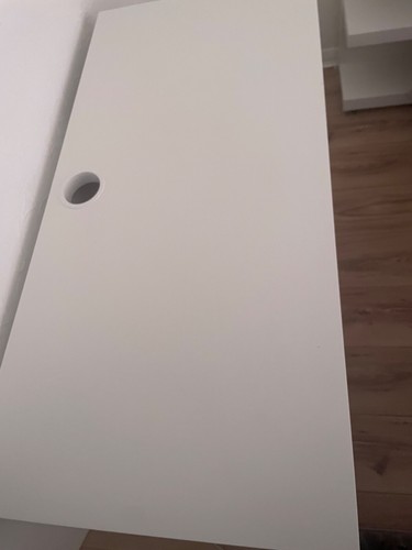 White study desk with - study,