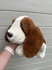 Keel basset hound Dog Plush Soft Toy Keel Toys 'Wrinkles' Collection 13” long