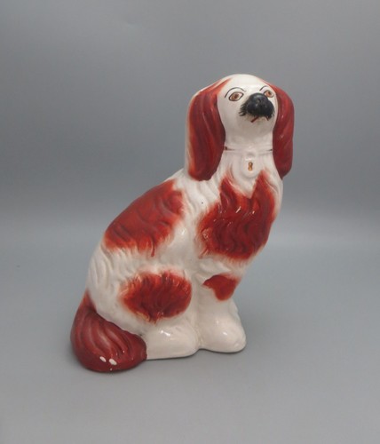 Antique staffordshire red king - antique,