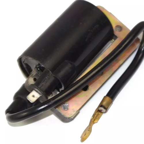 Vespa black ignition coil - vespa, ht