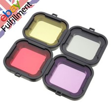 1 Set Underwater Colorful Diving UV Filter For GoPro Hero 4 3+ Camera