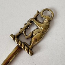 Vintage Brass Toasting Fork