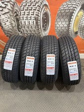 4 x 205/70 R14 Maxxis MA-1 93S WHITE WALL (205 70 14) 2025 DOT dates -FOUR TYRES