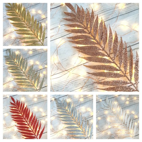 Glitter fern christmas - fern,