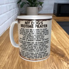 American Bulldog 11oz Coffee Mug My Dog's Bedtime Prayer Theme 365DRMUG