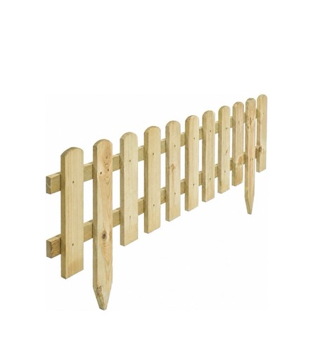 Natural wood picket - picket, garden