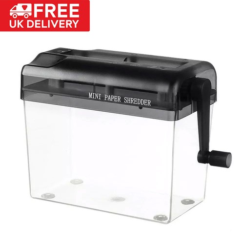 Mini paper shredder hand - a6,