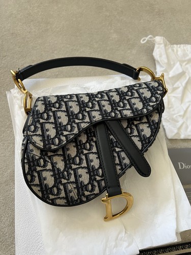 Dior mini saddle bag with - dior,