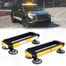 14.5Inch LED Rooftop Strobe Light Bar Upper Double Side Emergency Flash Lighting