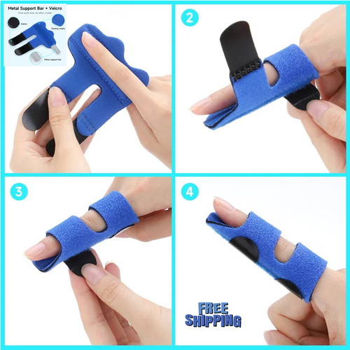 Trigger finger with metal - finger,