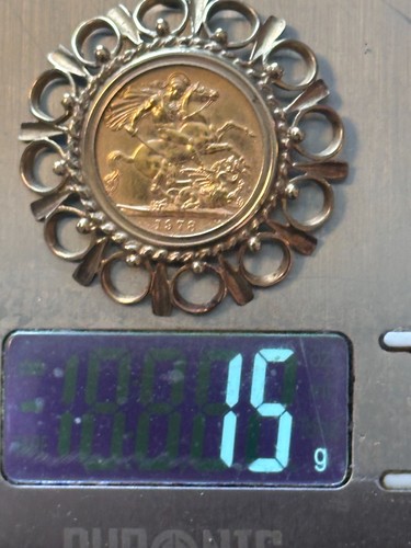 1978 gold full - gold, sovereign