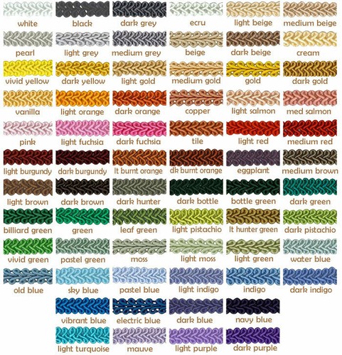 12mm braid trim gimp - trim, soft