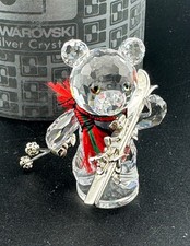 Swarovski Kris Bear With Skis