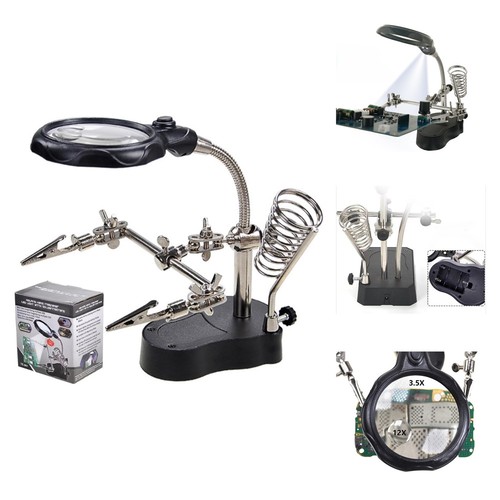 Helping hands soldering - hands,