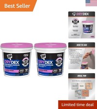 Quick-Drying 1 Qt DryDex Spackling Pack of 2 - Perfect for Interior/Exterior Use
