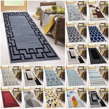 Non Slip Hall Runner Rug Long