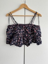 Zara Navy Red Floral Print