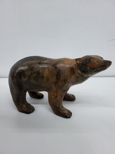 Statue bear wildlife art - art, deco