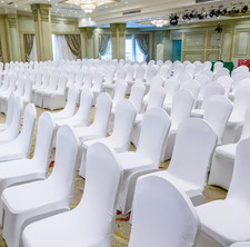 White Wedding Chair Covers