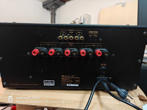 Nakamichi class a 5ch - pa-1,