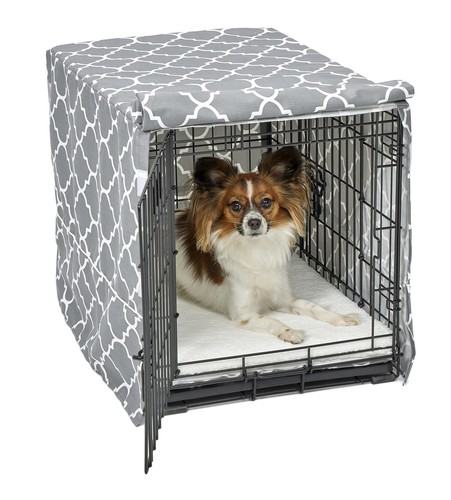 Small dog crate - crate, cover