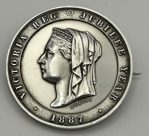 Silver queen victoria 1887 - silver,