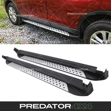 ALUMINIUM RUNNING BOARD SIDE STEPS FOOT RAILS FOR NISSAN X TRAIL T32 2014+