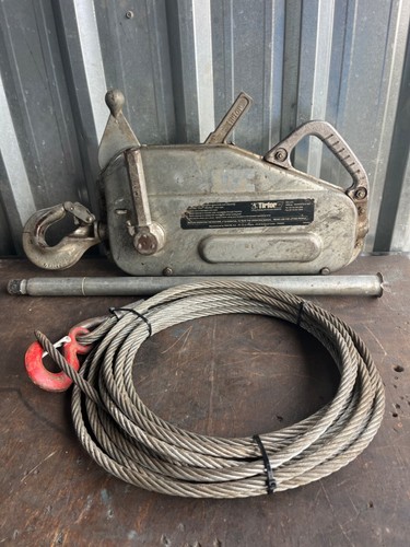 Tractel tirfor winch model - tirfor,