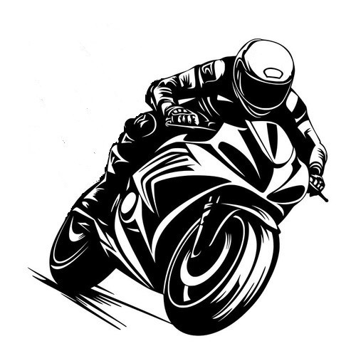 Large motorbike camper - 23",