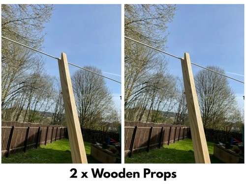 Wooden extendable washing - x,