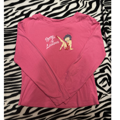 2000s betty boop pink - 2000s, long