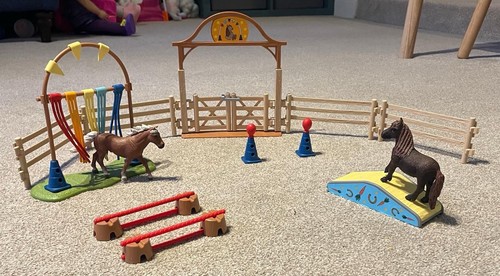 Schleich horse jumping arena - schleich,