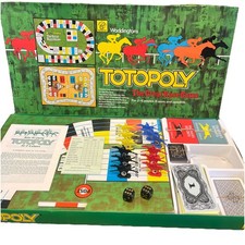 Vintage Totopoly Race Board