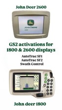 Unlock John Deere 2600 /1800 GS2 To Autotrac Or Swatch Control Activation