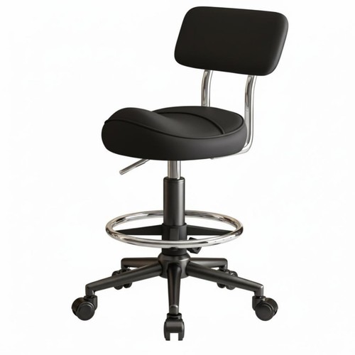 Adjustable saddle stool - stool, with