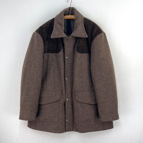 Beaver tweed coat mens xl - tweed,